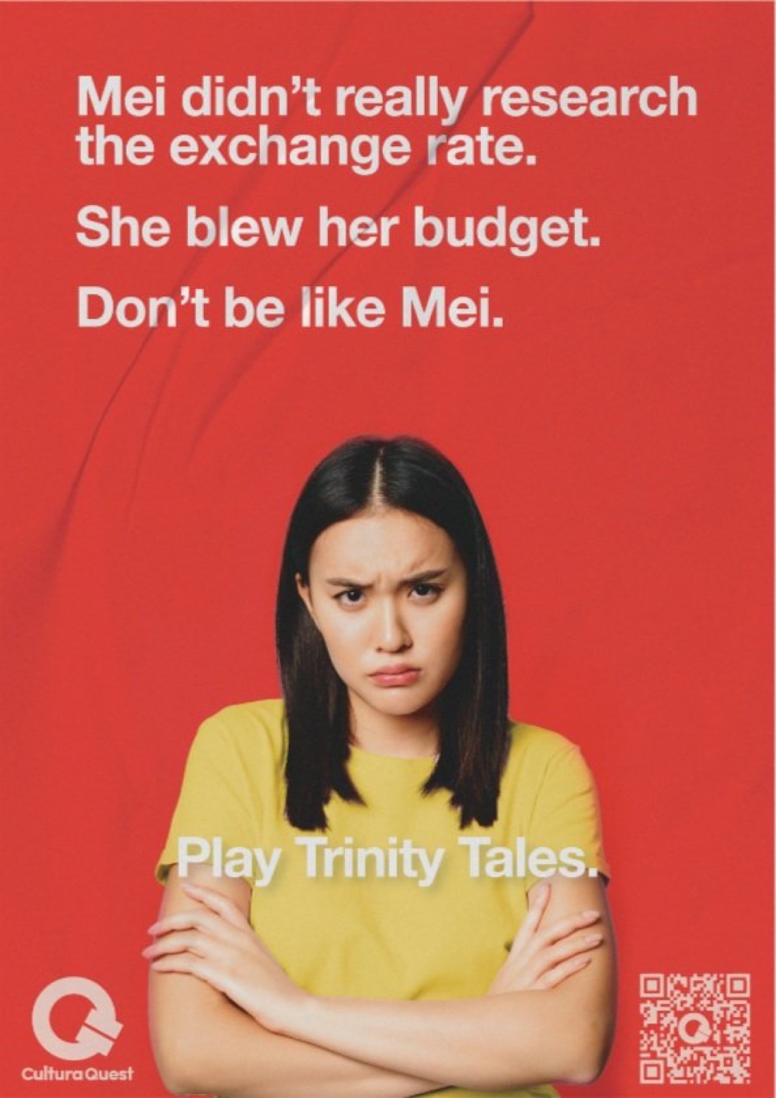 Promotional poster: visa issues